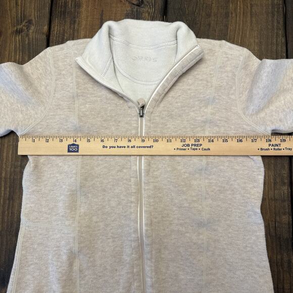 Women’s Small Orvis Full Zip Jacket, Cotton Blend, See Measurements - Picture 4 of 7